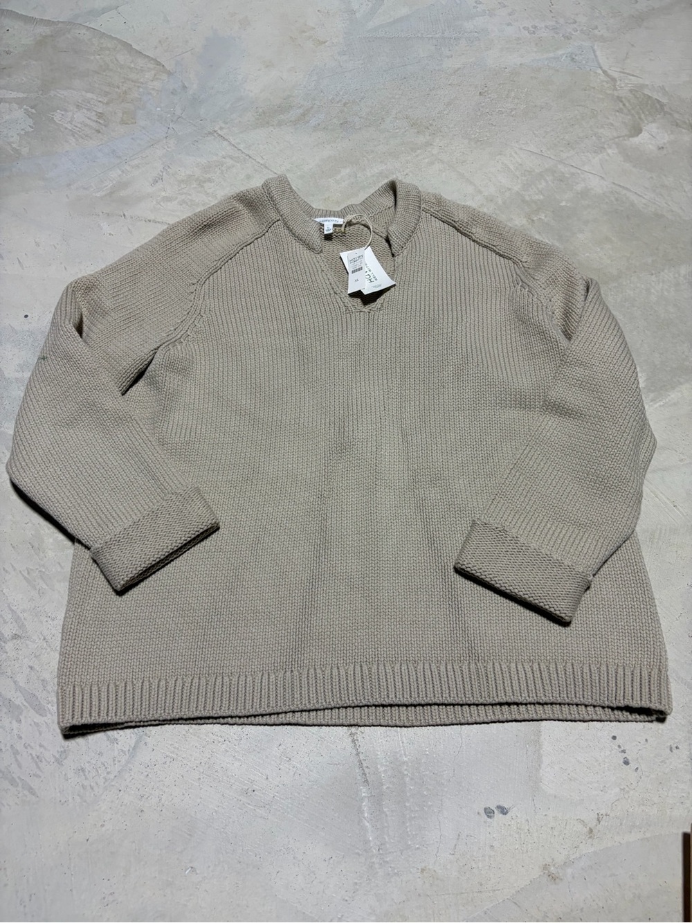 Haven NWT well within Women's Sweater Light Taupe XL